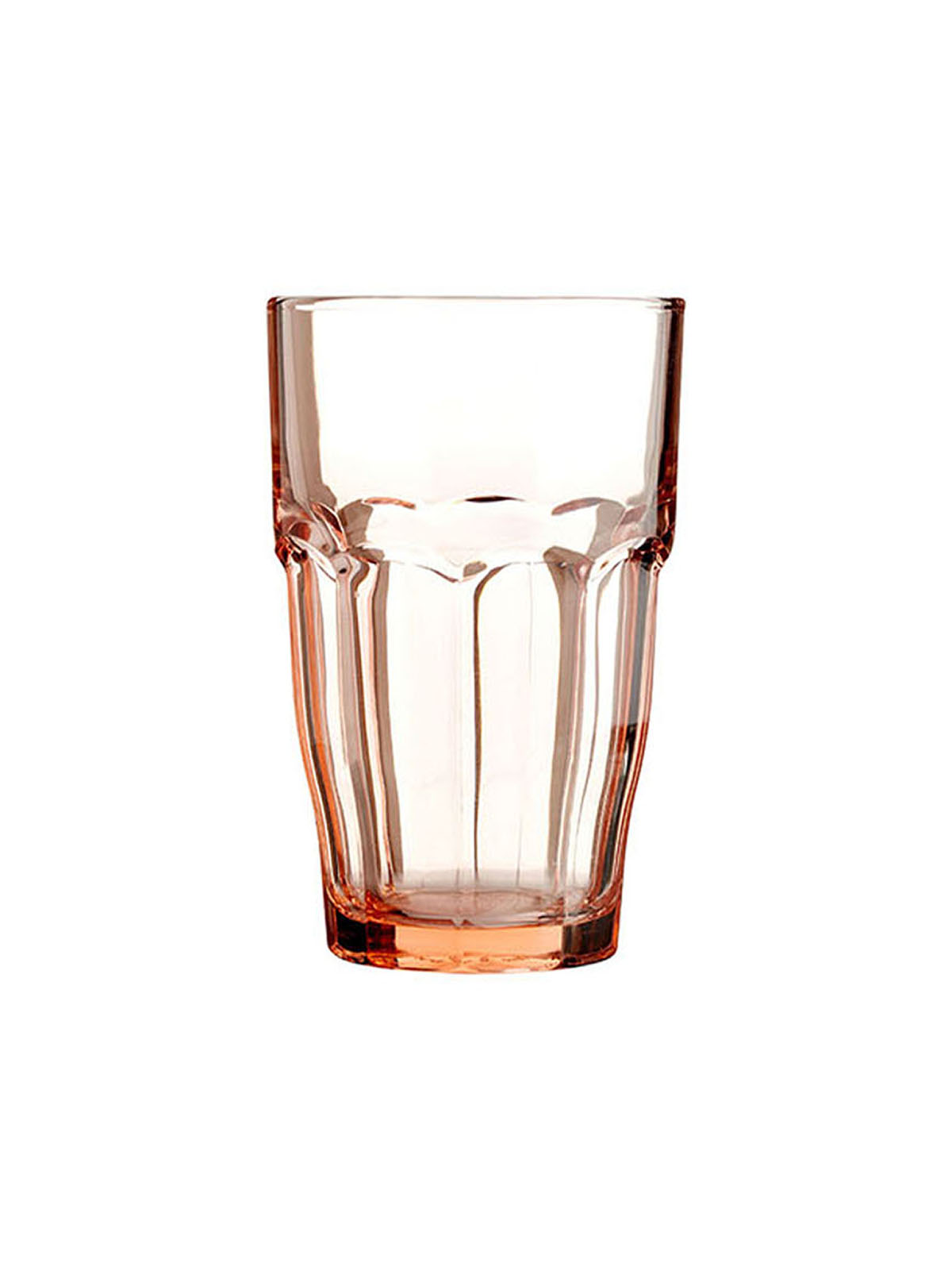 Набор стаканов Хайбол 6 шт Rock Bar Lounge Bormioli Rocco, стеклянные, 370 мл, розовые