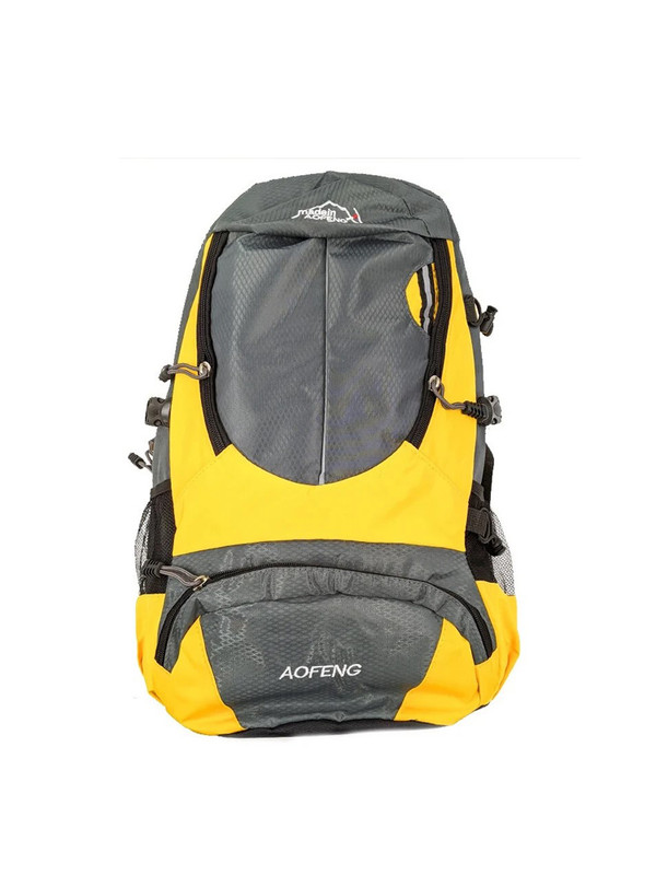 Рюкзак школьный URM водонепроницаемый, жёлтый, L00034