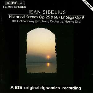 Sibelius - Historical Scenes / Neeme Jarvi,