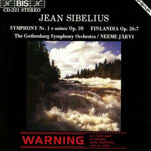 Sibelius - Symphony No.1 / Neeme Jarvi