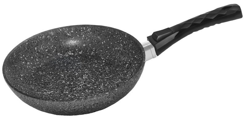 Сковорода LARA Granit LR01-59-26 Palermo 26*5,0см, ков. алюм., индукц., съемная ручка