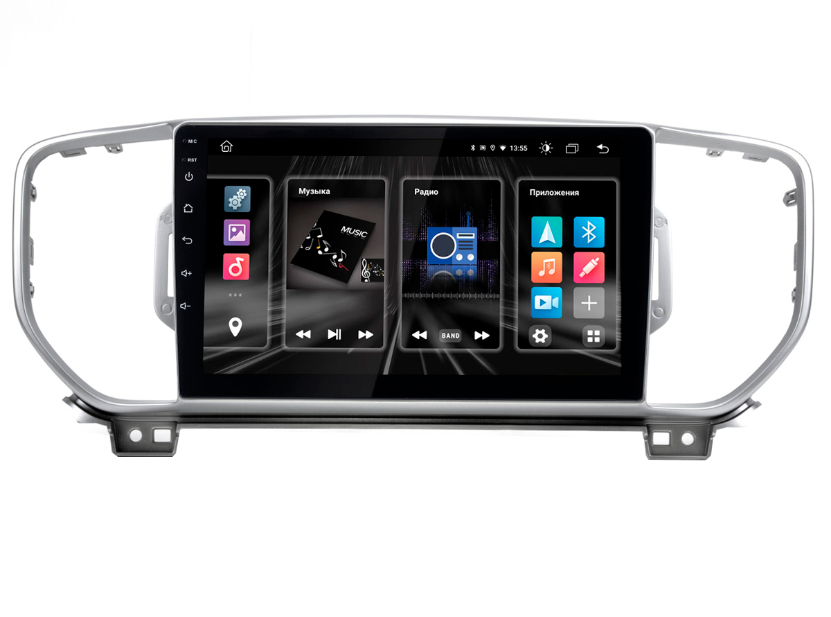 

Штатная магнитола KIA Sportage 16-18 Incar DTA4-1808 9", 1280x720, Bluetooth, Wi-Fi, DSP, KIA