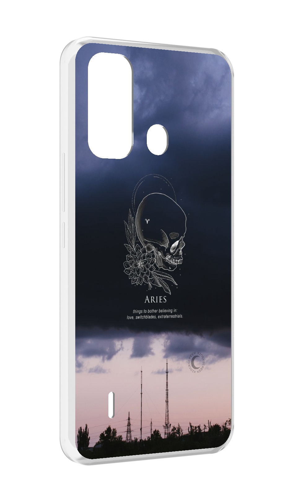 

Чехол MyPads знак-зодиака-овен-4 для ITEL A49 / A58 / A58 Pro, Прозрачный, Tocco