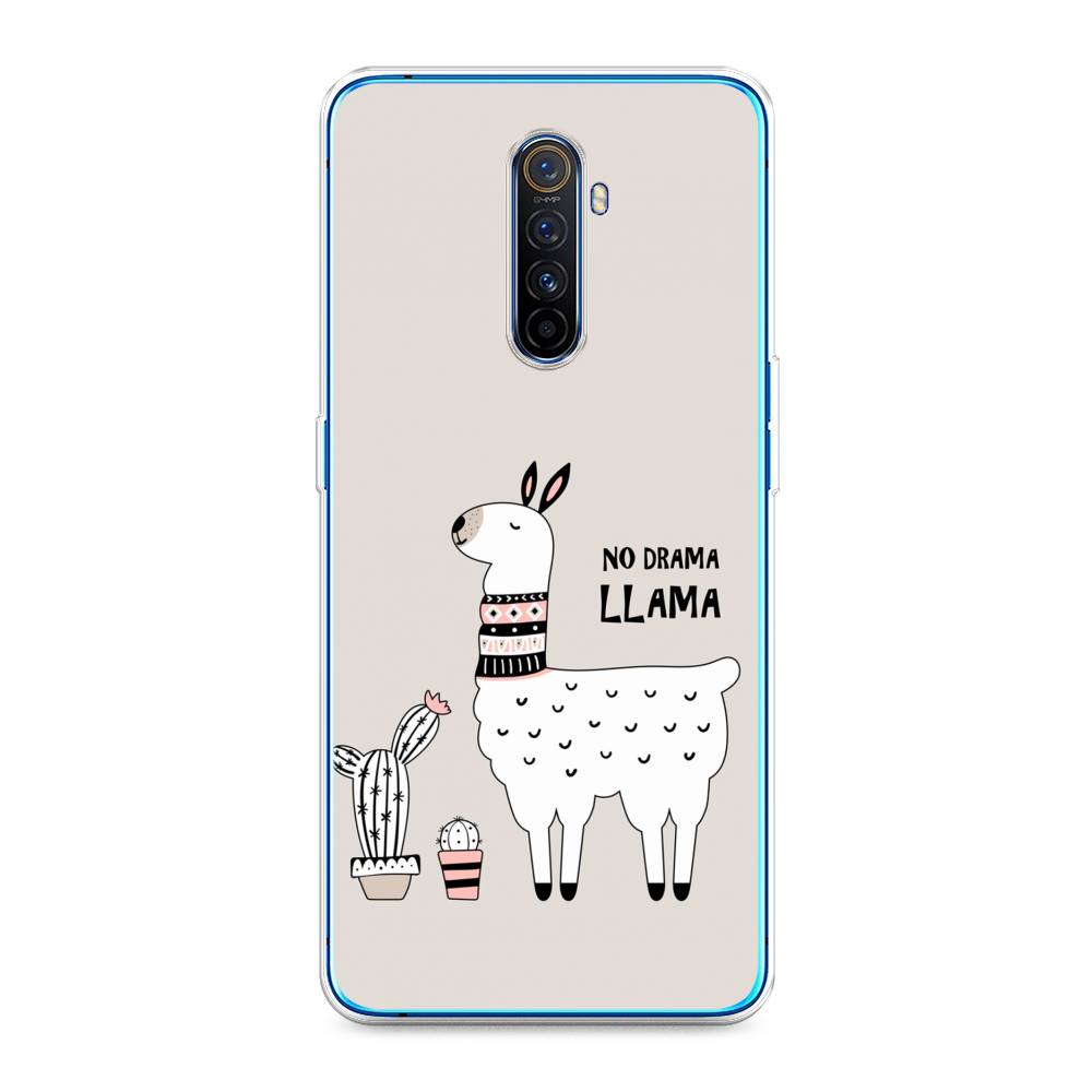 

Чехол Awog на Realme X2 Pro "No drama LLama", Разноцветный, 251750-2