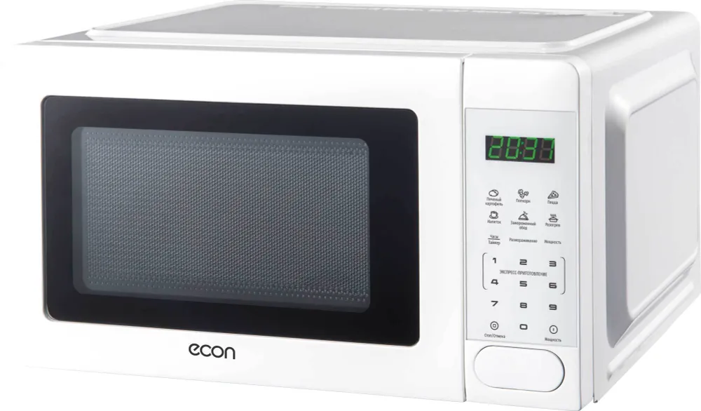 

Микроволновая печь соло ECON ECO-2065D белый, ECO-2065D