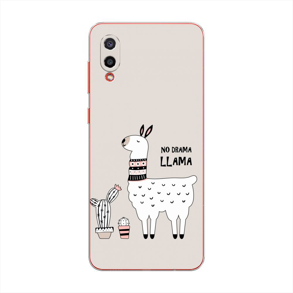 

Чехол Awog на Samsung Galaxy A02 / Самсунг A02 "No drama LLama", Разноцветный, 2102550-2