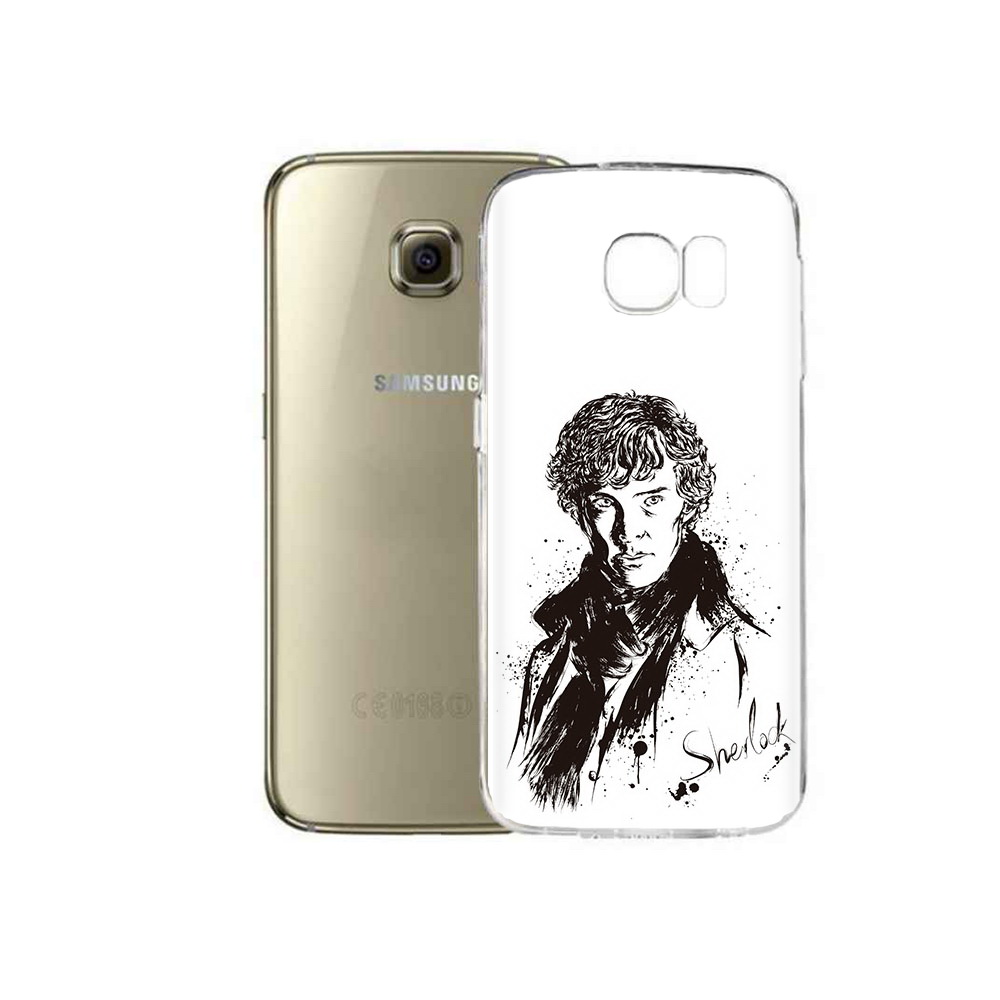 

Чехол MyPads Tocco для Samsung Galaxy C5 Pro шерлок холмс портрет (PT61139.577.698), Прозрачный, Tocco