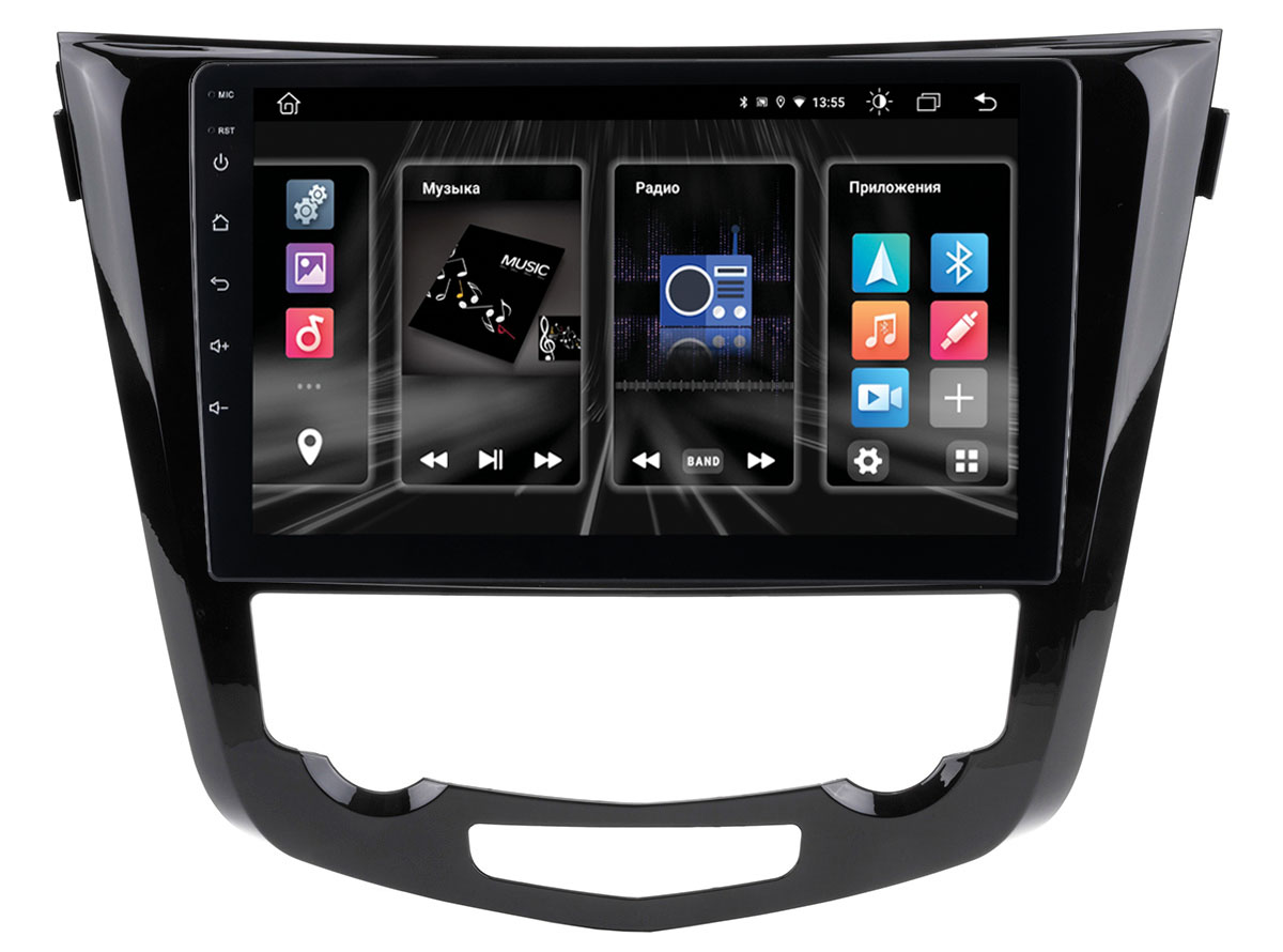 

Штатная магнитола Nissan X-Trail, Qashqai 2015 Incar DTA4-6210BV, Nissan