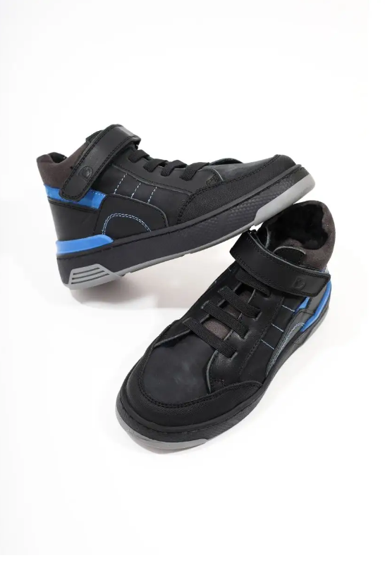 Кеды детские Dreamurr Shoes M-D-5, черный, 31