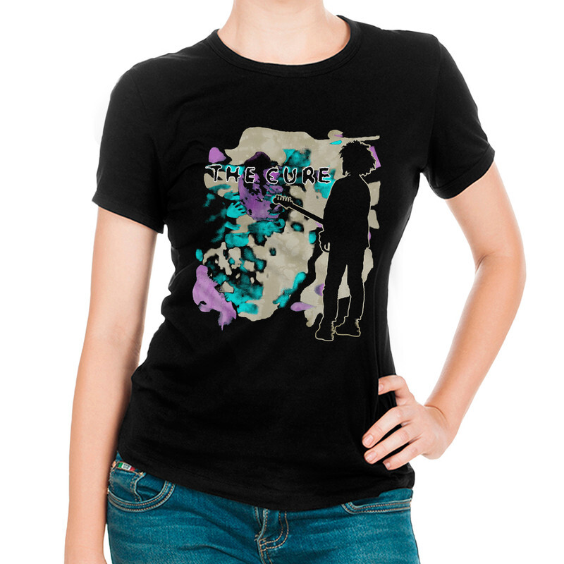 

Футболка женская Dream Shirts The Cure 999754111 черная L, The Cure 999754111