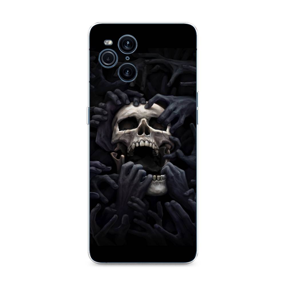 

Чехол Awog на Oppo Find X3 Pro "Череп 29", Разноцветный, 255750-9