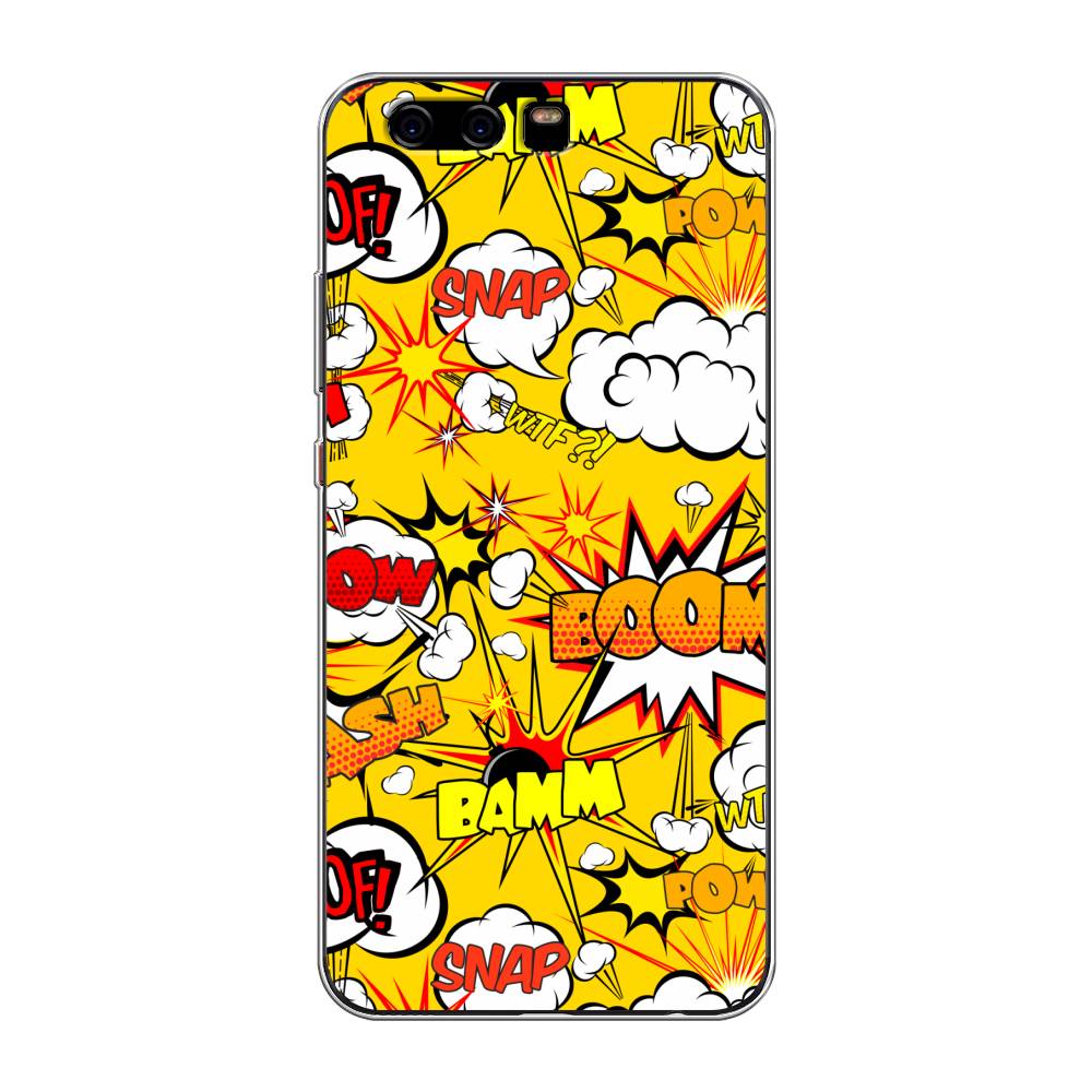 

Чехол для Huawei P10 "Поп Арт эффекты", Желтый;белый;оранжевый, 62250-6