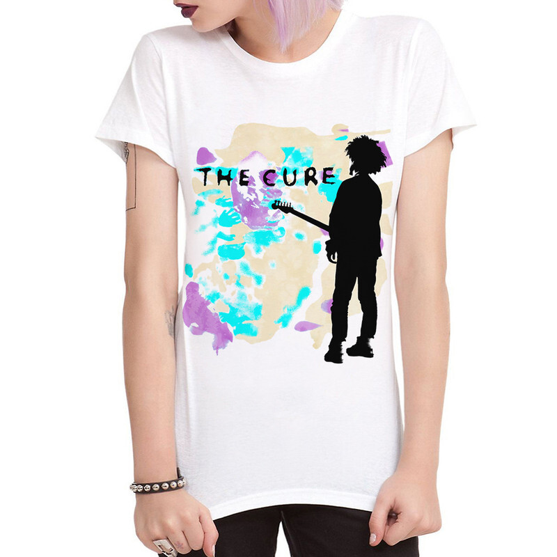 

Футболка женская Dream Shirts The Cure 999755111 белая 2XL, The Cure 999755111