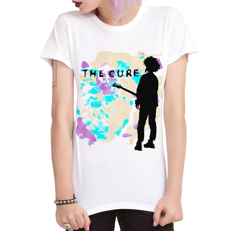 

Футболка женская Dream Shirts The Cure 999755111 белая 3XL, The Cure 999755111