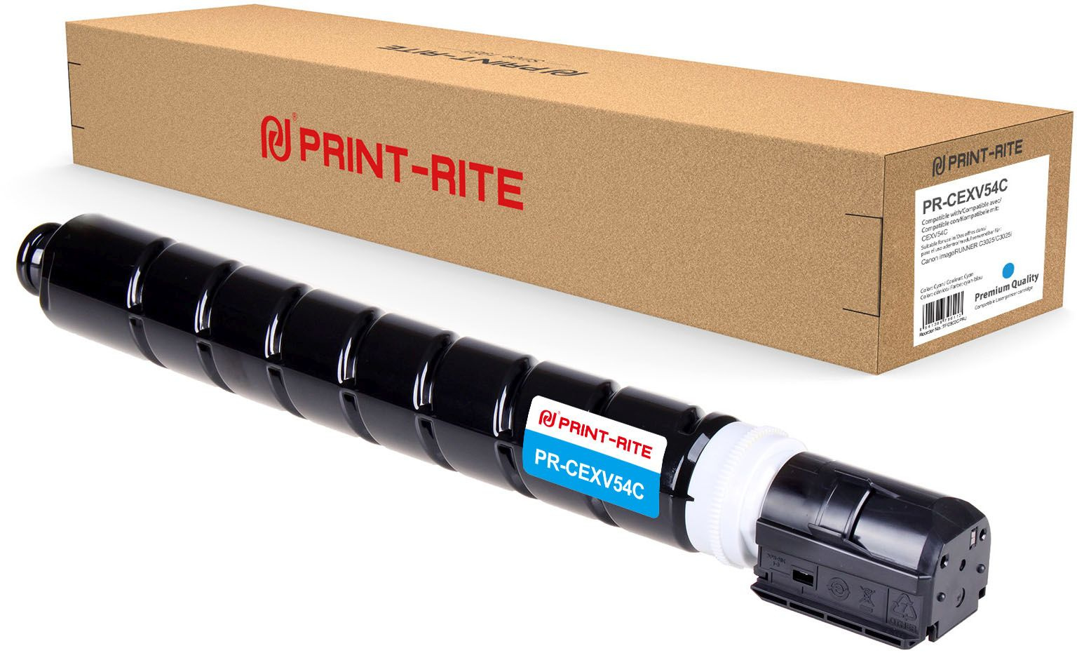 

Картридж для лазерного принтера Print-Rite 1809931 Blue, совместимый, Голубой