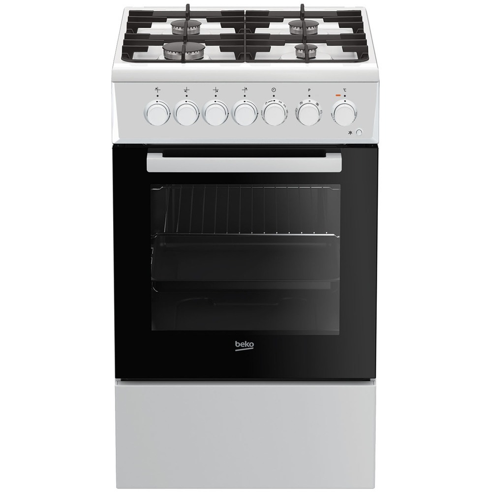 фото Комбинированная плита beko fse52130gws