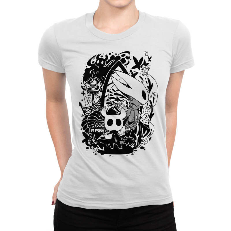 

Футболка женская Dream Shirts Hollow Knight 999761111 белая M, Hollow Knight 999761111