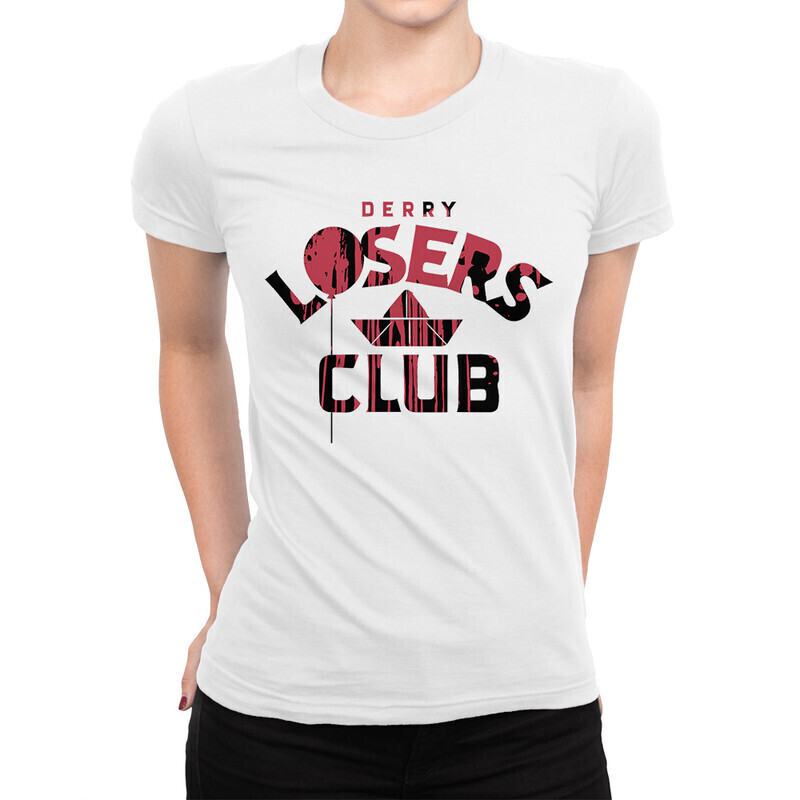 

Футболка женская Dream Shirts ОНО - Losers Club 10005591 белая S, ОНО - Losers Club 10005591