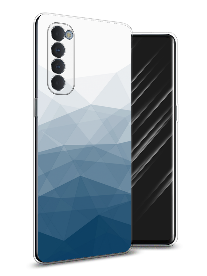 

Чехол Awog на Oppo Reno 4 Pro "Абстракция небо", Разноцветный, 258950-3