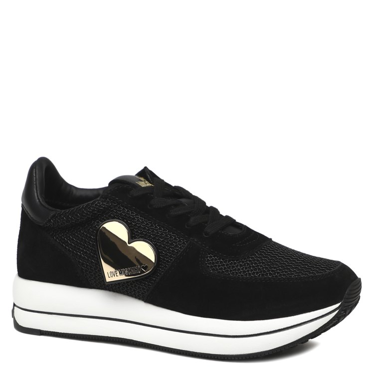 

Кроссовки женские Love Moschino JA15044G FW23 черные 36 EU, Черный, JA15044G FW23