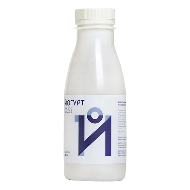 Питьевой йогурт Братья Чебурашкины черника 0,5% 330 г