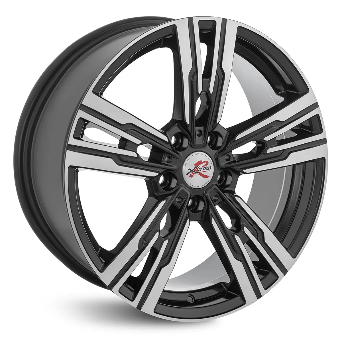 

Диск XtrikeRST R228 R18 5*120 ET50 Dia 65.1, литой алмаз черный для Volkswagen