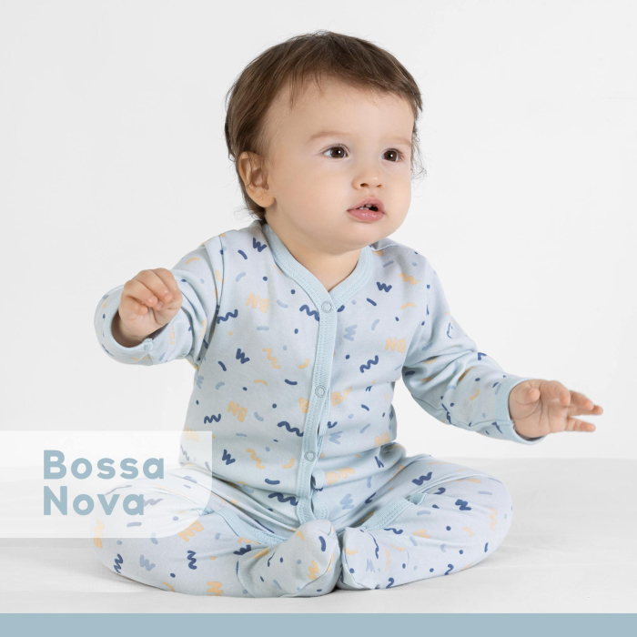 

Комбинезон детский Bossa Nova голубой 74, 1511058
