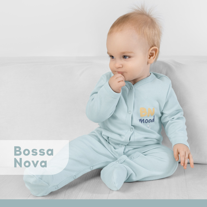 

Комбинезон детский Bossa Nova голубой 80, 1511061