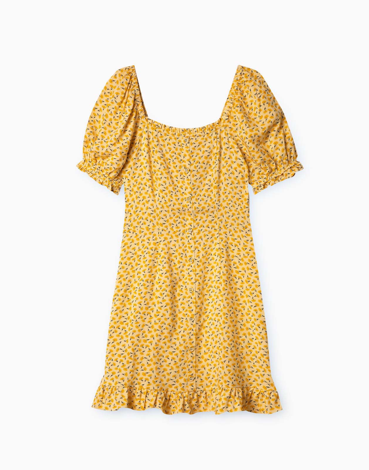 

Платье женское Gloria Jeans GDR027009 желтое S, Желтый, GDR027009