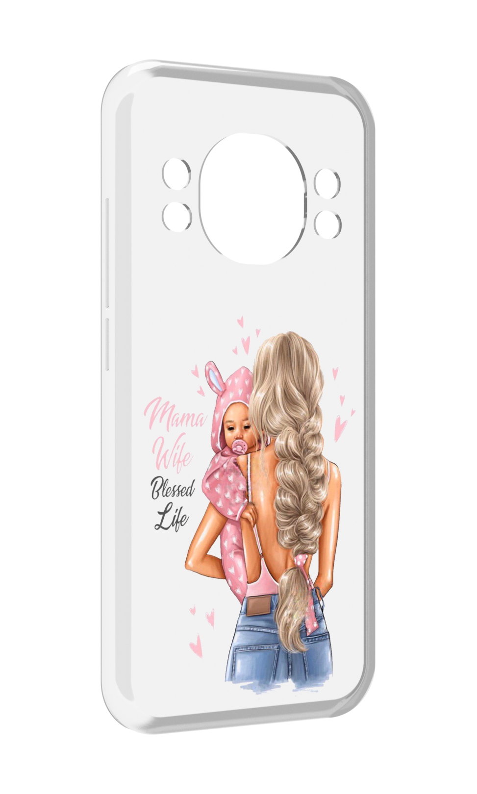 

Чехол MyPads Mama-wibe для Doogee S98 / S98 Pro, Прозрачный, Tocco