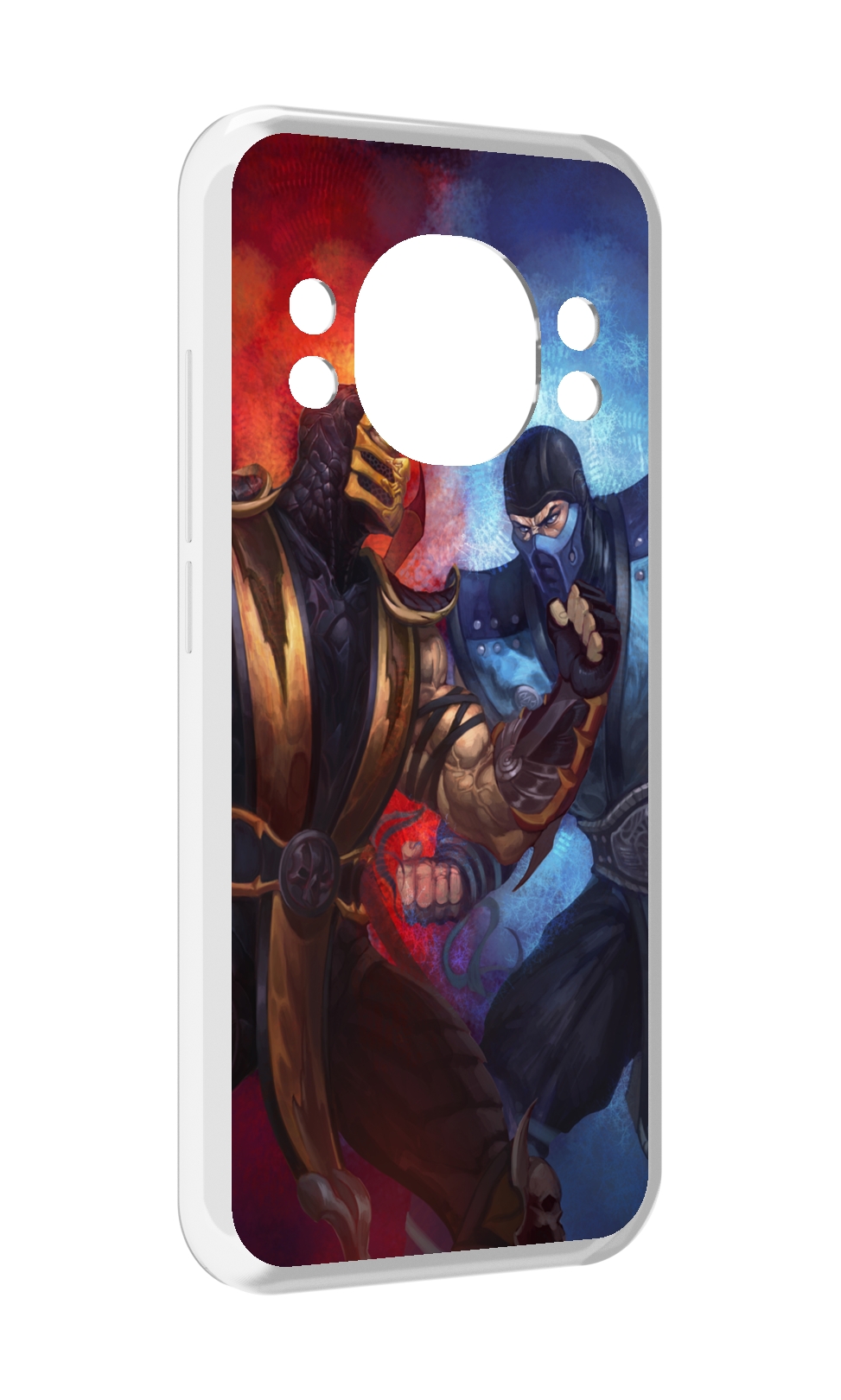 

Чехол MyPads Mortal Kombat art для Doogee S98 / S98 Pro, Прозрачный, Tocco