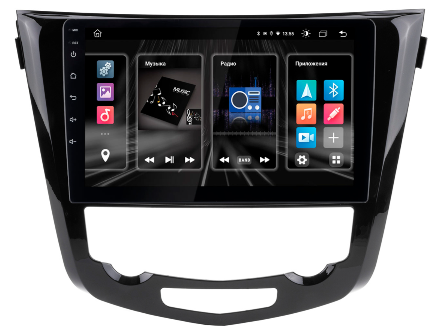 

ШГУ Nissan X-Trail,Qashqai 15+ (MAXIMUM Incar TMX-6210-6) Android 10/1280*720, BT, wi-fi,, TMX-6210-6