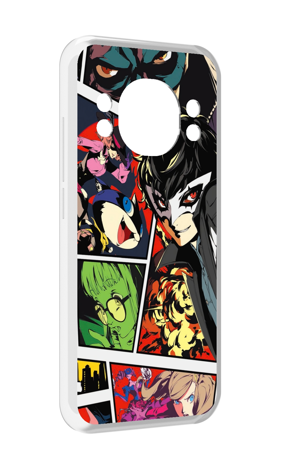 

Чехол MyPads Persona 5 art для Doogee S98 / S98 Pro, Прозрачный, Tocco