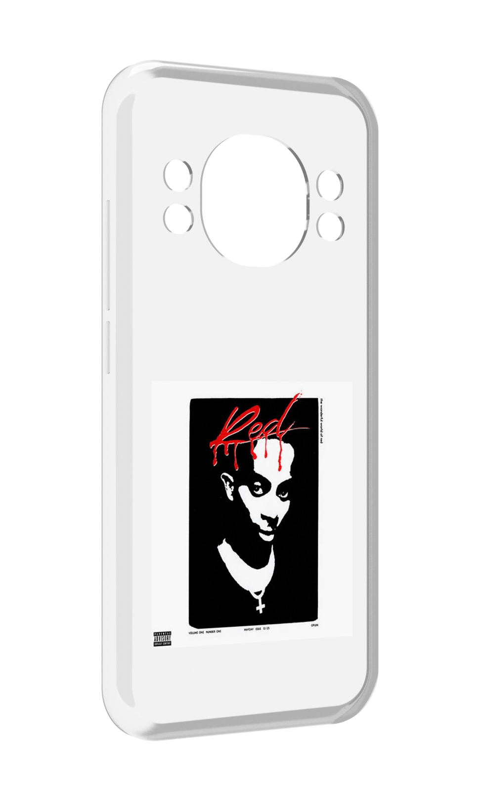 

Чехол MyPads Playboi Carti - Whole Lotta Red для Doogee S98 / S98 Pro, Прозрачный, Tocco