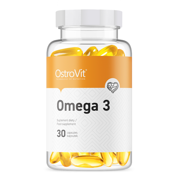 Жирные кислоты Омега 3 Ostrovit Omega 3 1000 мг 30 капсул