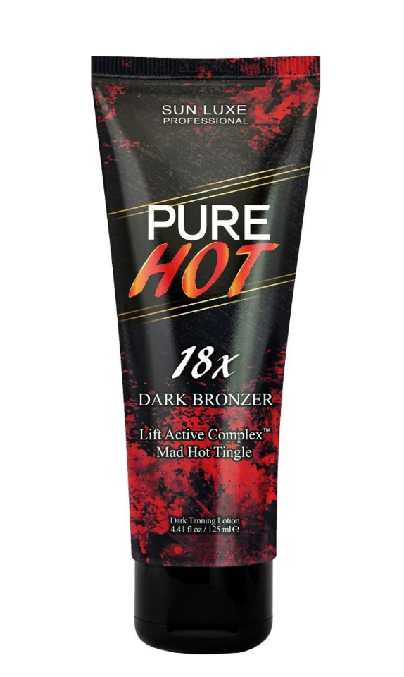 

Крем для загара в солярии с тингл эффектом Sun Luxe Professional Pure Hot 18х