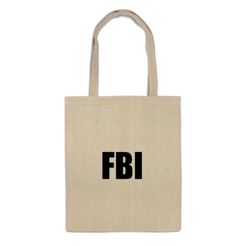 

Сумка-шоппер Printio Fbi фбр бежевая, Бежевый, Fbi фбр