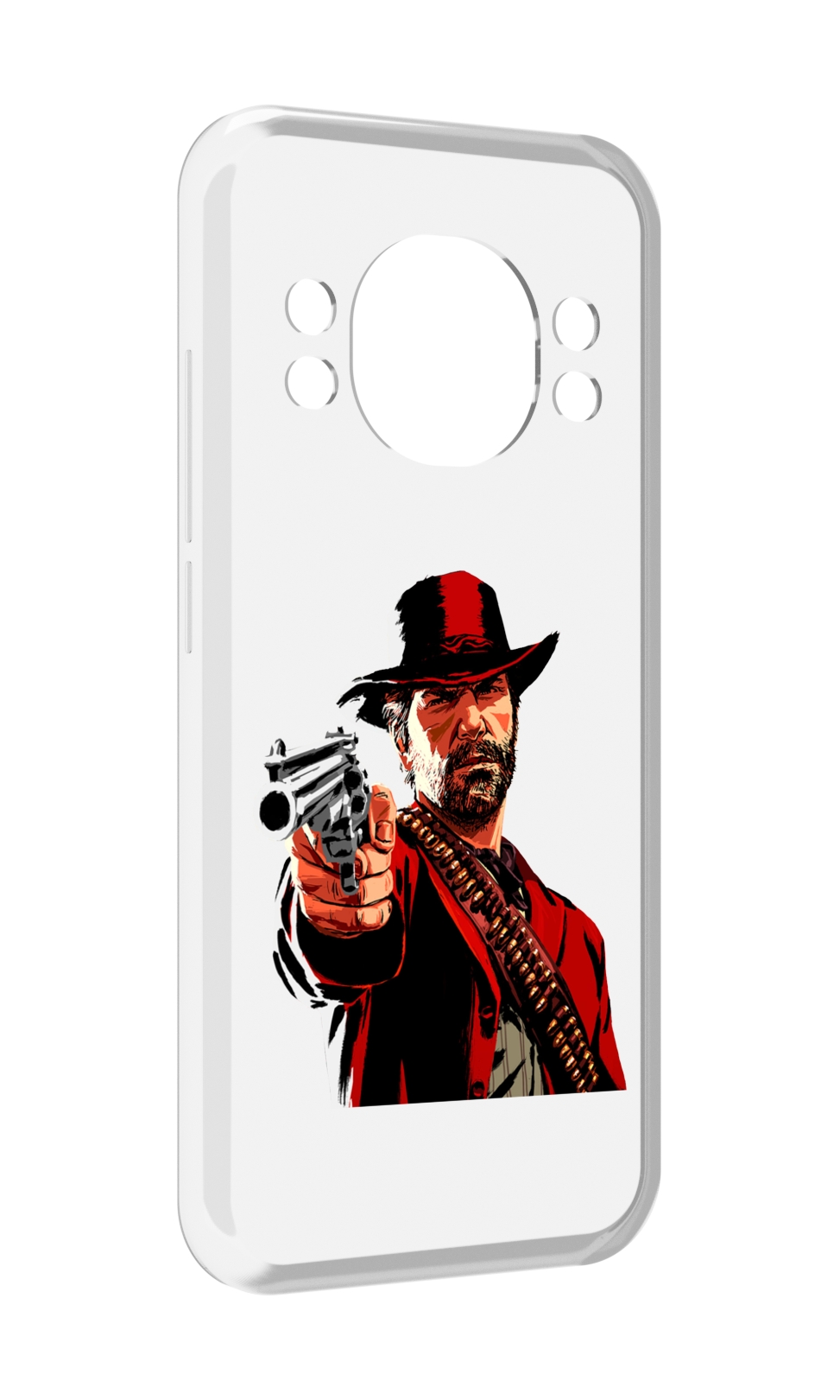 

Чехол MyPads Red-Dead-Redemption-2-РДР-2 для Doogee S98 / S98 Pro, Прозрачный, Tocco