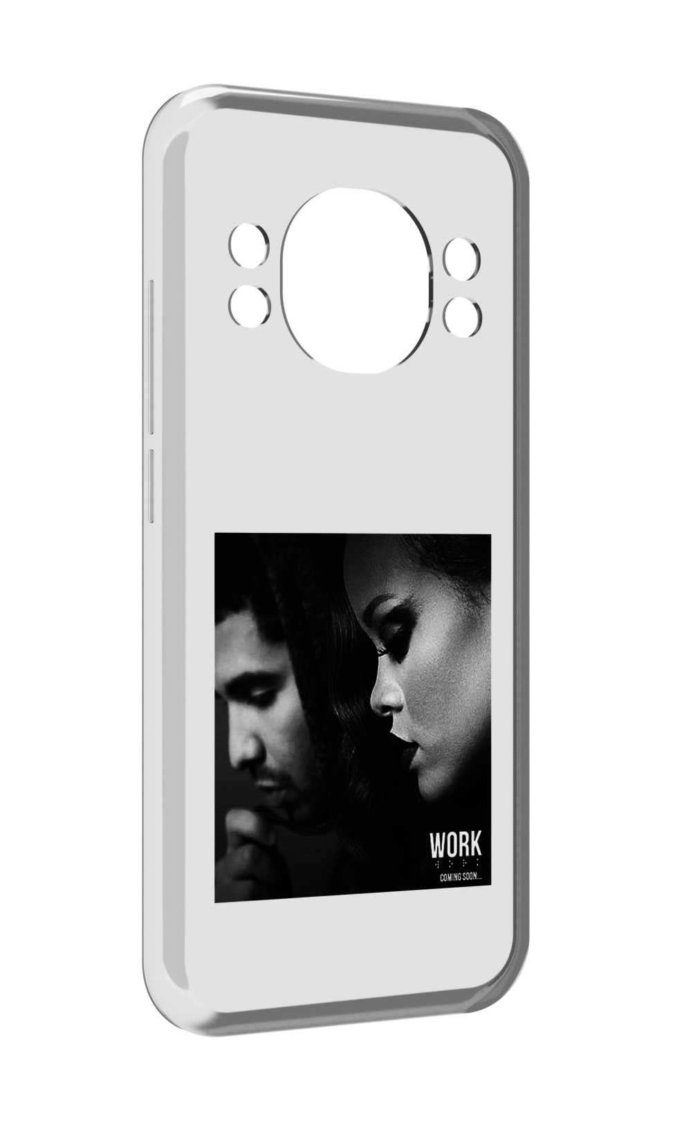 

Чехол MyPads Rihanna feat для Doogee S98 / S98 Pro, Прозрачный, Tocco