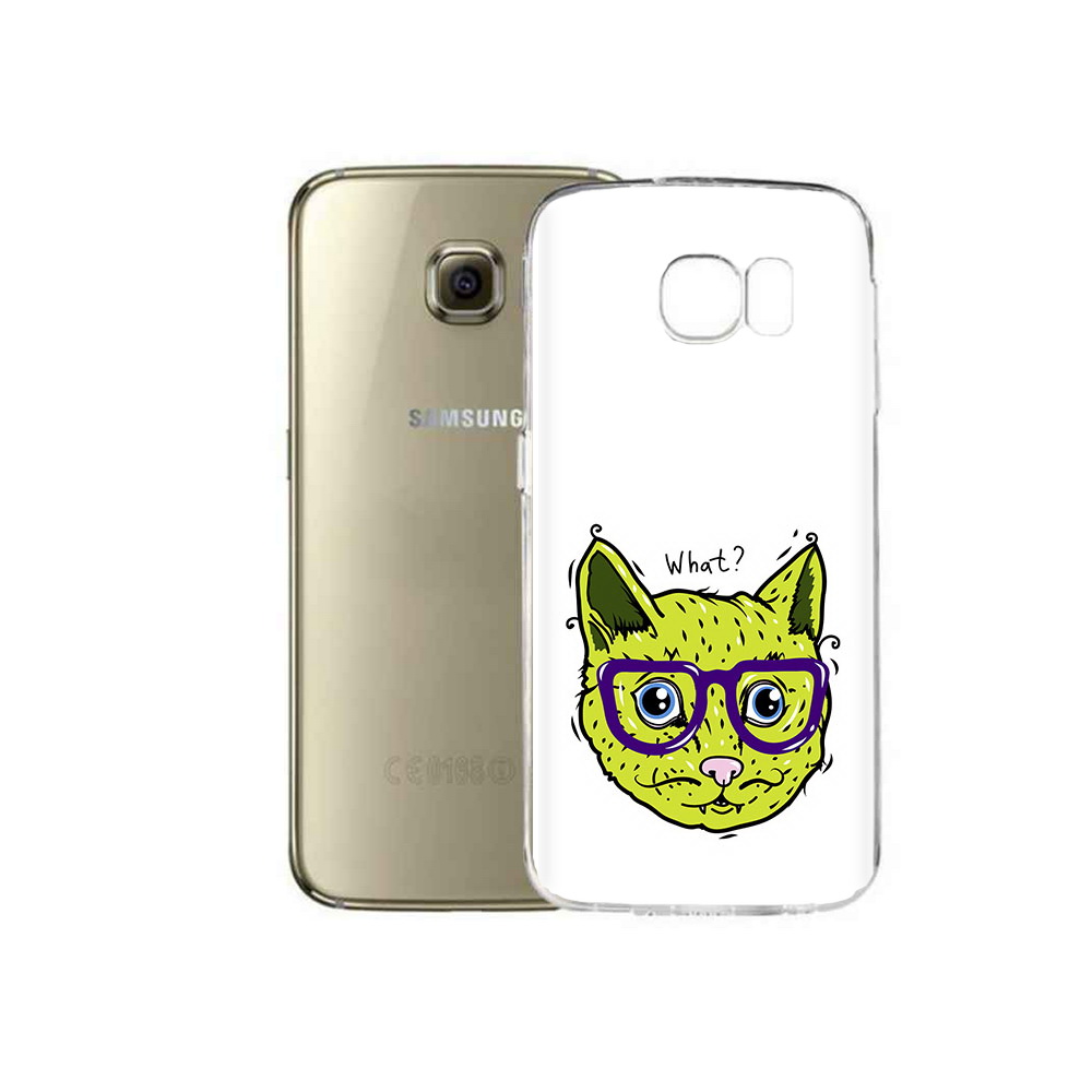 

Чехол MyPads Tocco для Samsung Galaxy C5 Pro Зеленый кот (PT61139.577.86), Прозрачный, Tocco