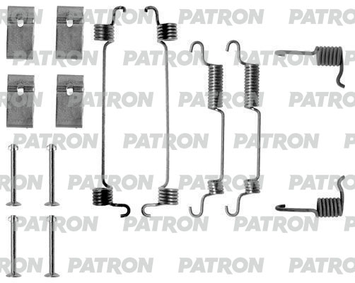 PATRON Комплект монтажный тормозных колодок барабанных HONDA CIVIC IV FASTBACK 94-97 CON 1229₽