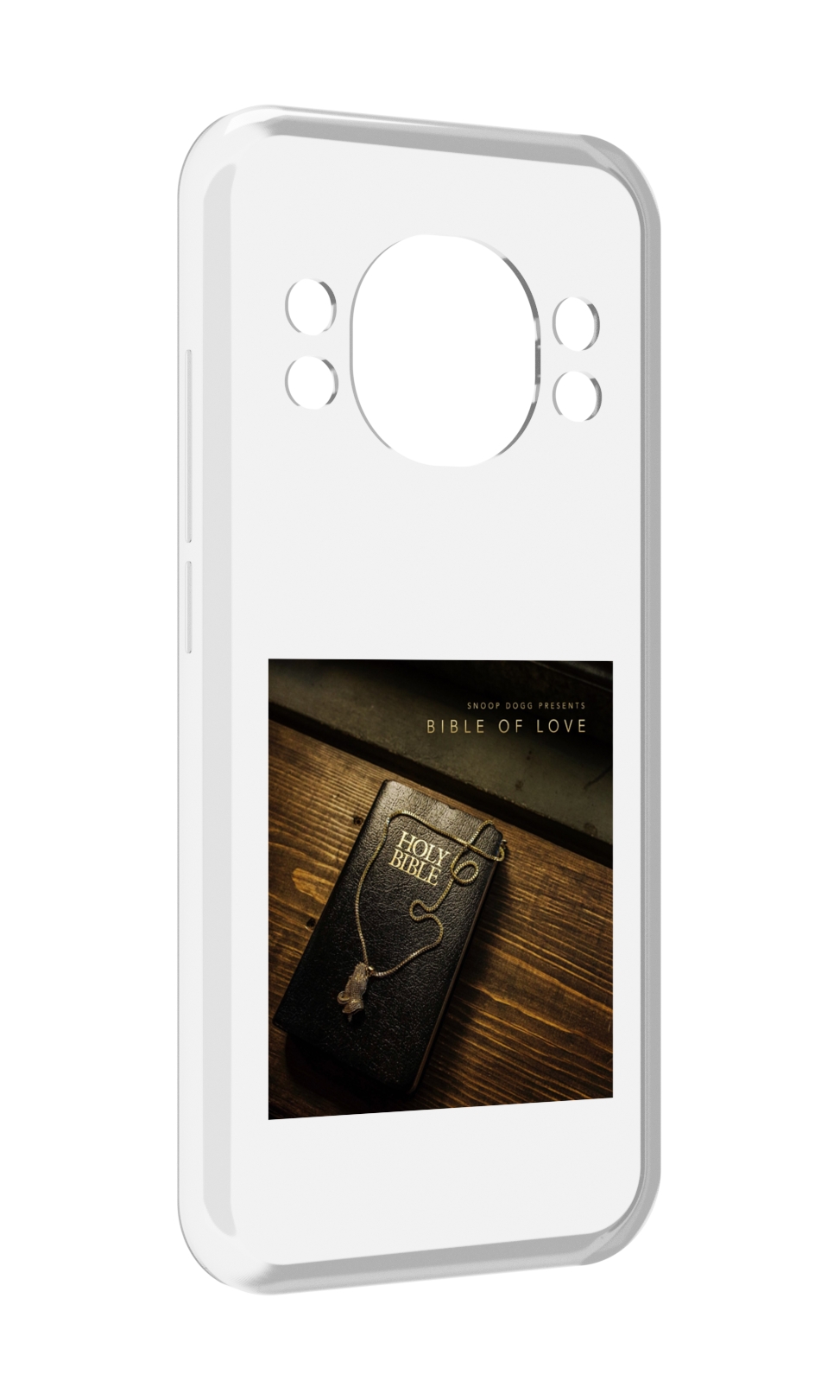 

Чехол MyPads Snoop Dogg BIBLE OF LOVE для Doogee S98 / S98 Pro, Прозрачный, Tocco