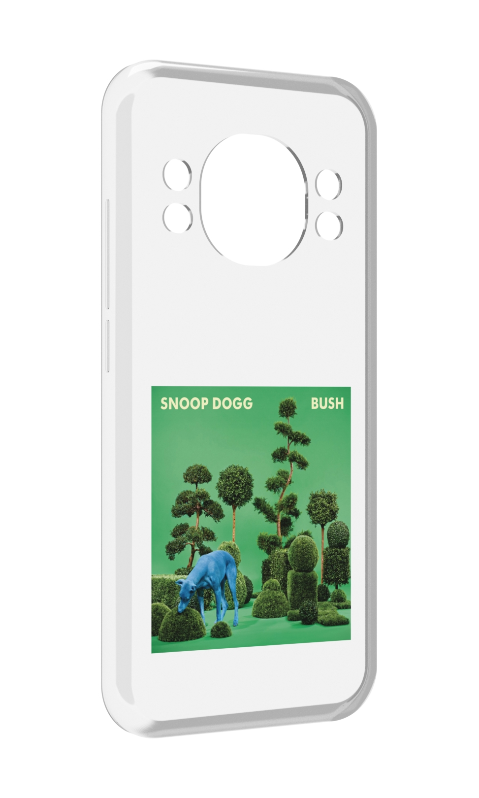 

Чехол MyPads Snoop Dogg BUSH для Doogee S98 / S98 Pro, Прозрачный, Tocco