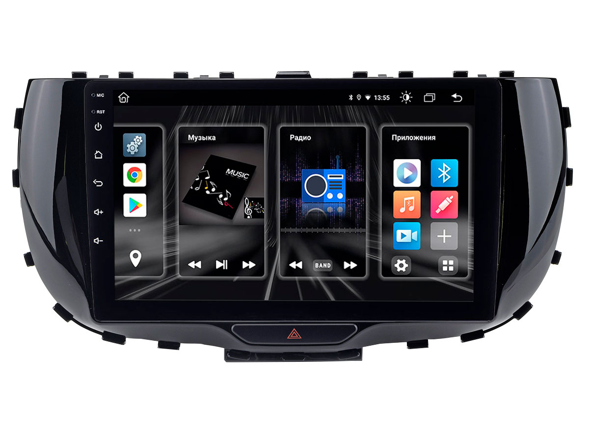 

Штатная магнитола KIA Soul 19+ компл. с оригинальной камерой задн. вида Incar DTA4-1811c, KIA