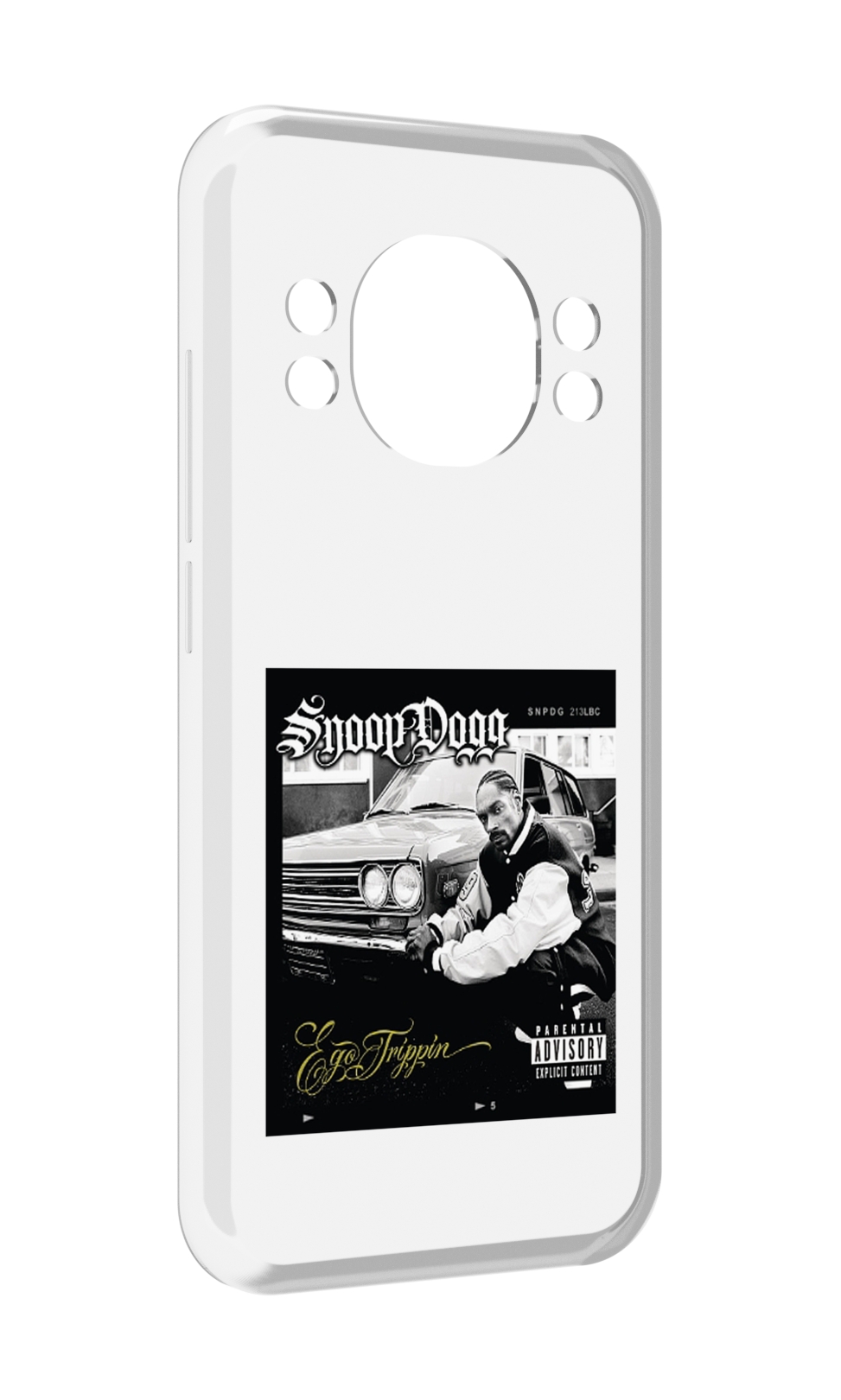 

Чехол MyPads Snoop Dogg EGO TRIPPIN’ для Doogee S98 / S98 Pro, Прозрачный, Tocco