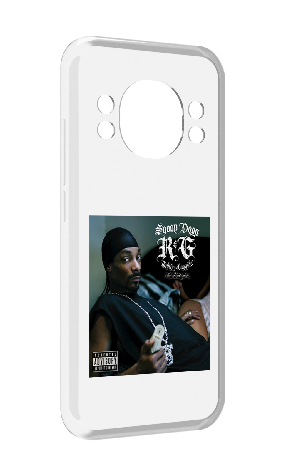 

Чехол MyPads Snoop Dogg R&G (RHYTHM & GANGSTA) для Doogee S98 / S98 Pro, Прозрачный, Tocco