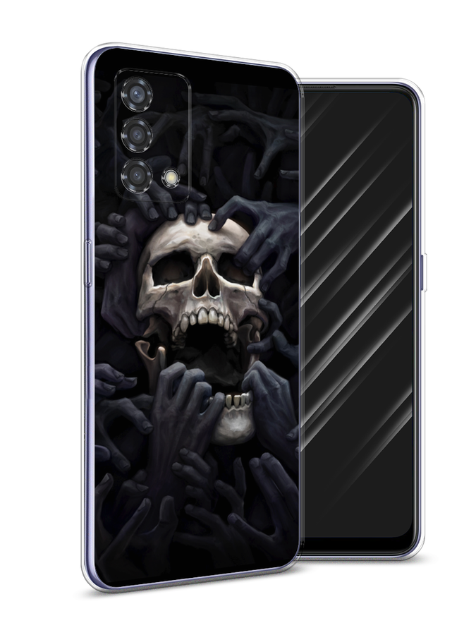 

Чехол Awog на Oppo Reno 6 Lite "Череп 29", Разноцветный, 259550-9