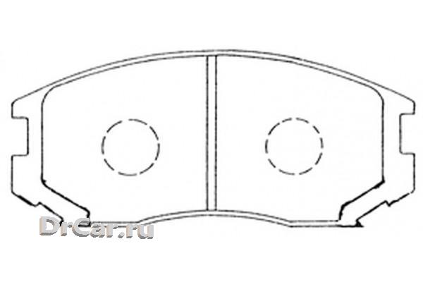 

Тормозные колодки SB Nagamochi дисковые BP23285, BP23285