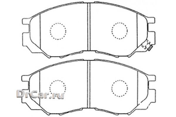 

Колодки BP23369 SB NAGAMOCHI Тормозные дисковые, BP23369