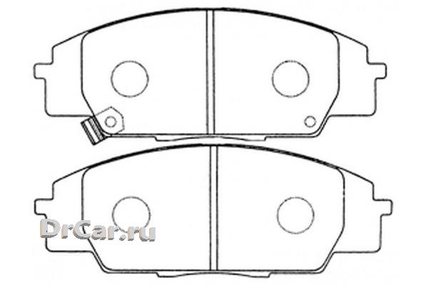 

Колодки BP28423 SB NAGAMOCHI Тормозные дисковые, BP28423